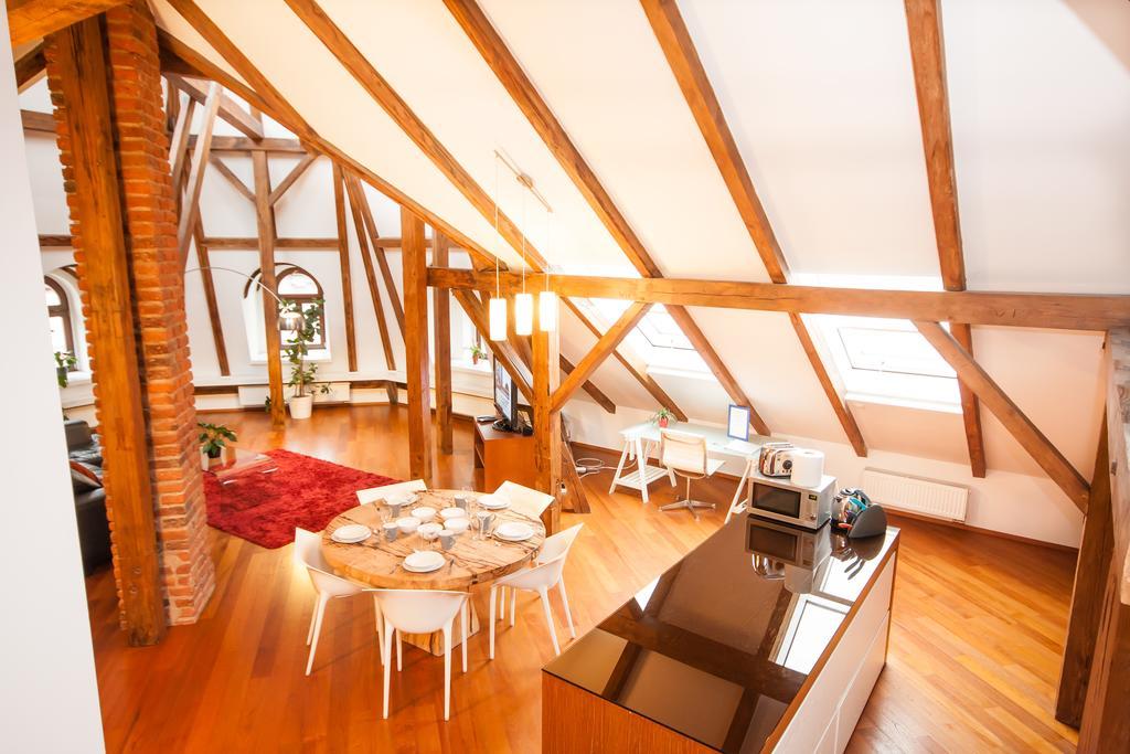 Luxury Loft Lejlighed Prag Eksteriør billede