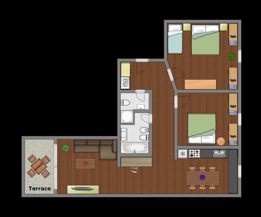 Luxury Loft Lejlighed Prag Eksteriør billede
